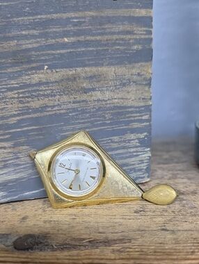 Vintage Sheffield Watch Pendant - Gold Tone